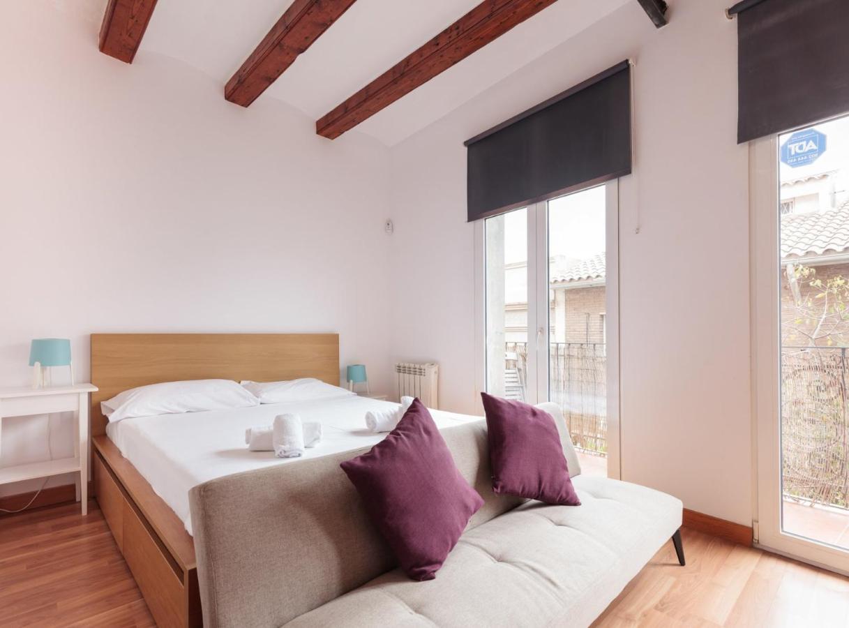 Spacious Doubleroom Apartment At Sants Barselona Dış mekan fotoğraf