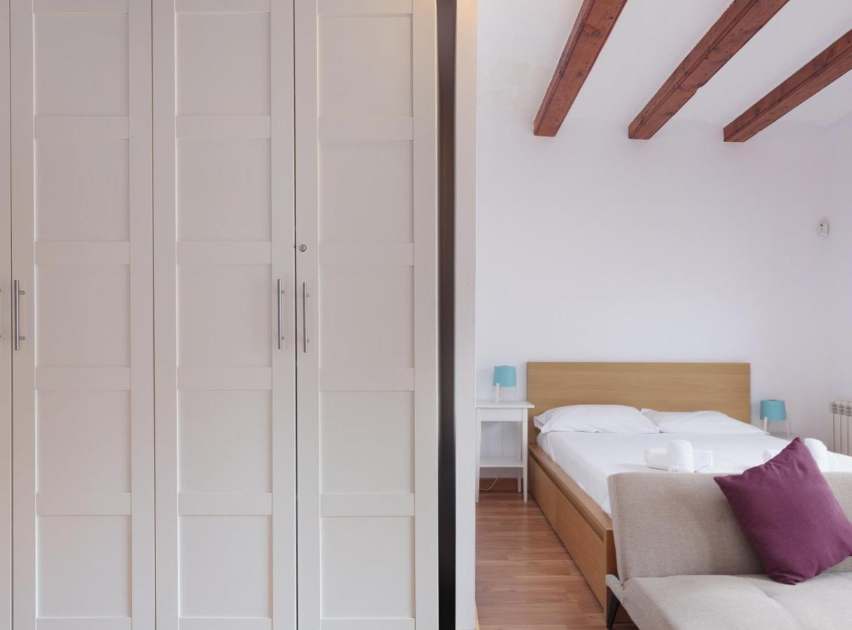 Spacious Doubleroom Apartment At Sants Barselona Dış mekan fotoğraf