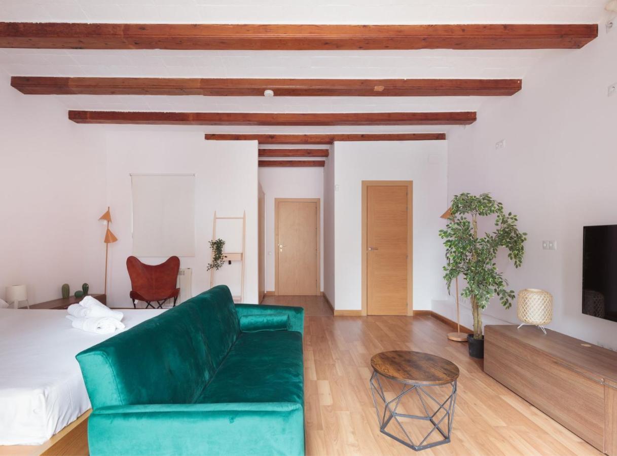 Spacious Doubleroom Apartment At Sants Barselona Dış mekan fotoğraf