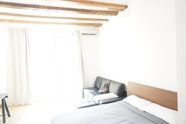 Spacious Doubleroom Apartment At Sants Barselona Dış mekan fotoğraf